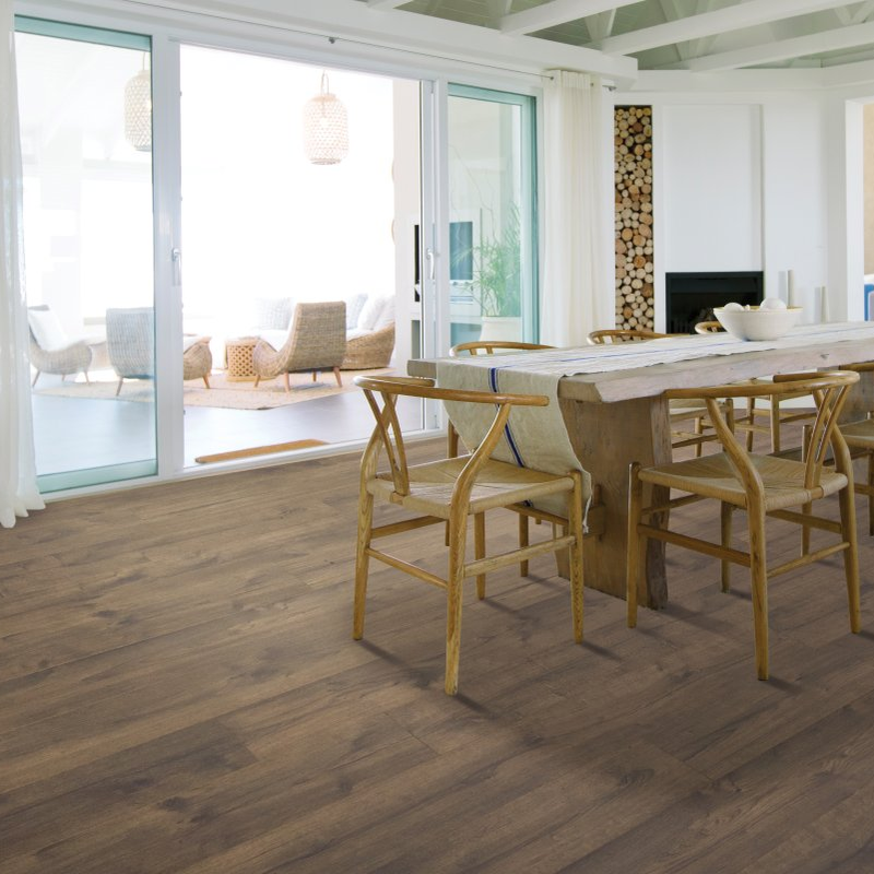 Kitchen with hardwood flooring - Briarfield- Tanned Oak